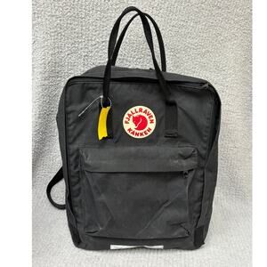 Fjallraven Kanken Black Backpack Purse Tote #60287